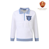 Spelman College White Quarter Zip